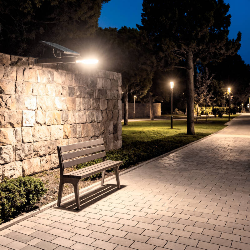 Imagem de Luminaria LED Solar Exterior 30W Naxus 4200lm 140lm/W 