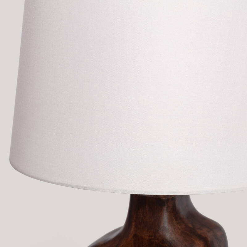 Imagem de Candeeiro de Mesa Madeira Hunar V ILUZZIA