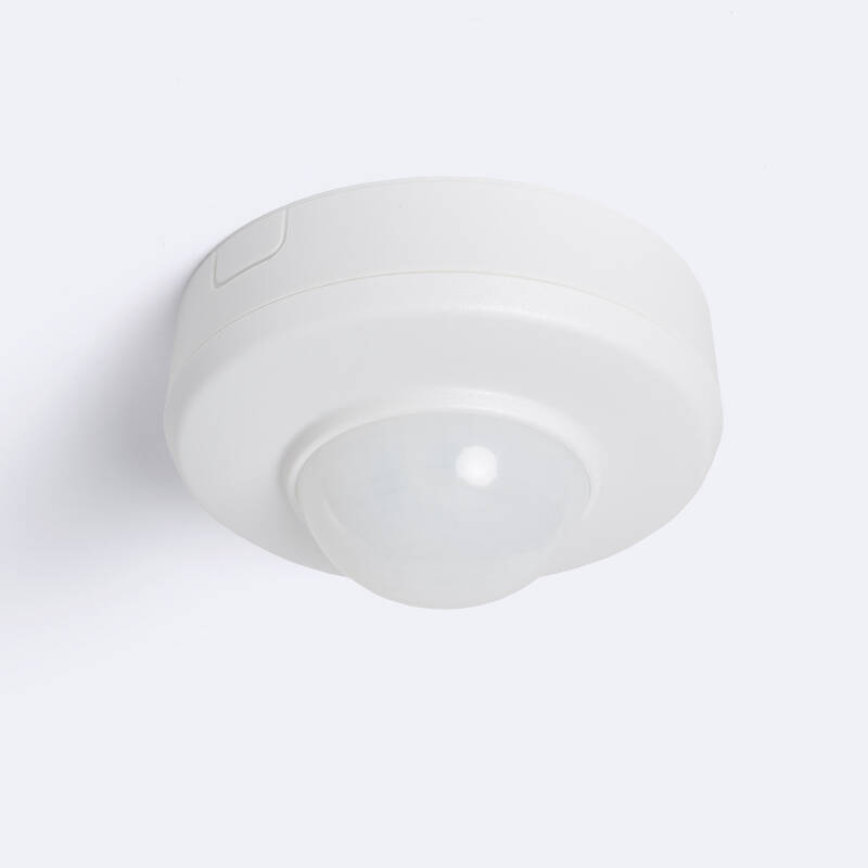 Imagen de Sensor de Movimiento PIR Crepuscular 360º de Superficie/Empotrable Exterior IP54 Especial Pasillos