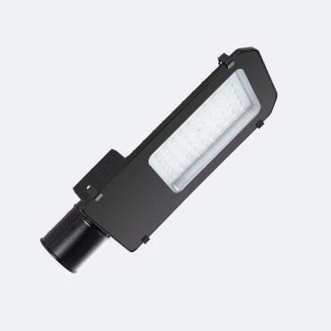 Fotografia do produto: Luminária LED 40W Harlem Chip OSRAM 135 lm/W Preta Iluminação Pública