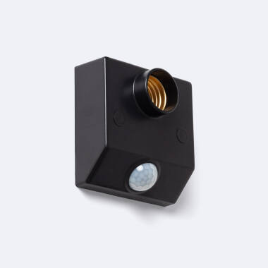 Sensor de Movimiento PIR Crepuscular 360º de Pared para Bombillas E27