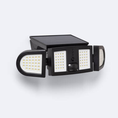 Foco Projetor LED Solar 5W IP com Sensor de Movimento PIR e Crepuscular