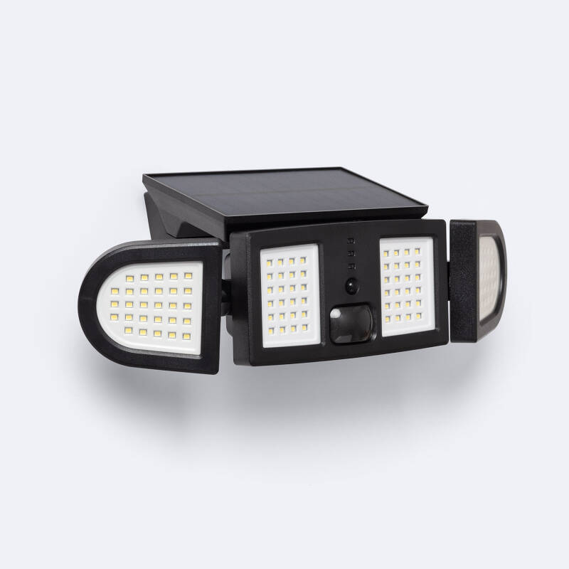 Imagem de Foco Projetor LED Solar 5W IP com Sensor de Movimento PIR e Crepuscular