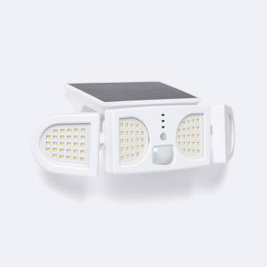 Foco Projetor LED Solar 5W IP com Sensor de Movimento PIR e Crepuscular