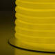 Imagem de Rolo Neon LED Regulável 220V AC 120 LED/m 50 m Circular 360 Amarelo IP67 a Medida Corte a cada 100 cm