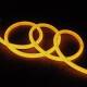 Imagem de Rolo Neon LED Regulável 220V AC 120 LED/m 50 m Circular 360 Amarelo IP67 a Medida Corte a cada 100 cm
