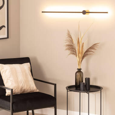 Aplique de Pared Lineal LED 15W de Metal Big DeLux