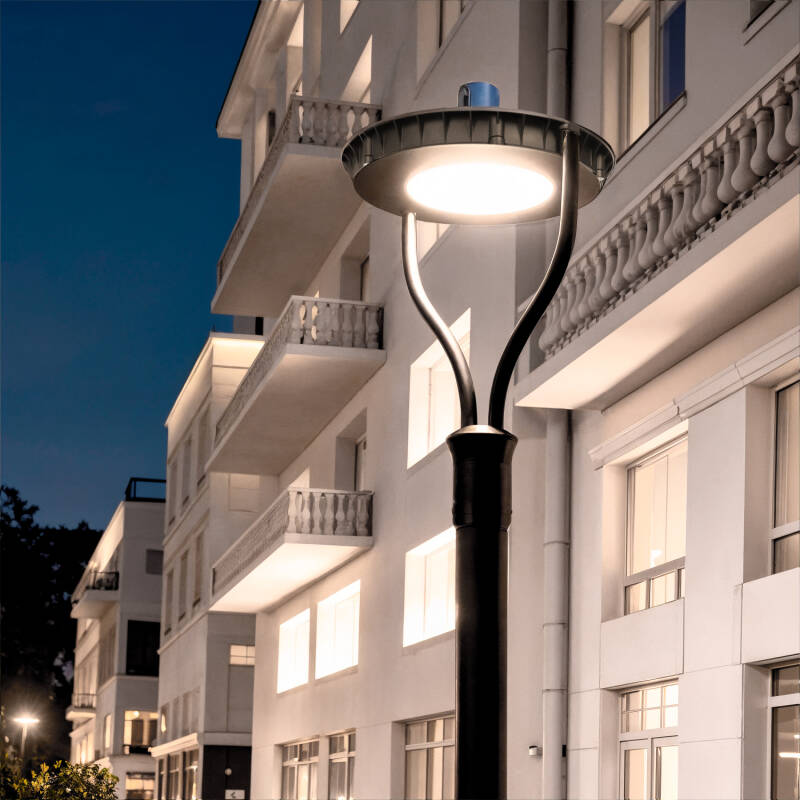 Imagem de Luminária LED 150W Luxia Iluminação Pública com Sensor Crepuscular