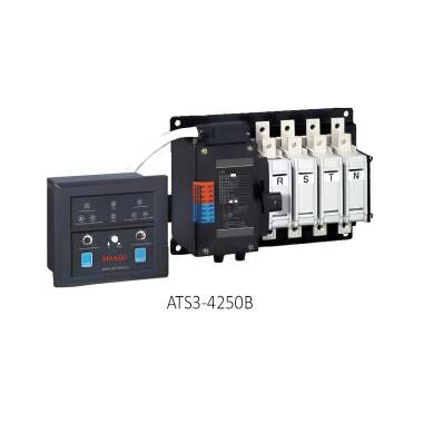 Conmutación automática de redes con unidad de control 4P 250A