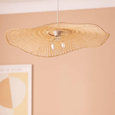 Candeeiro Suspenso Rattan Longnan Small