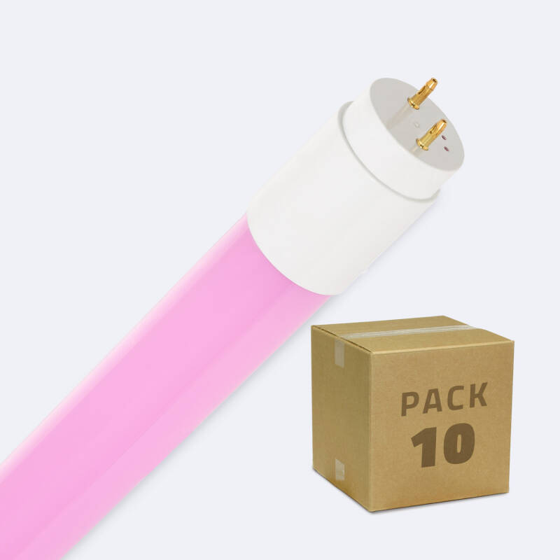 Imagen de Tubo LED T8 G13 60cm PC de Colores 9W