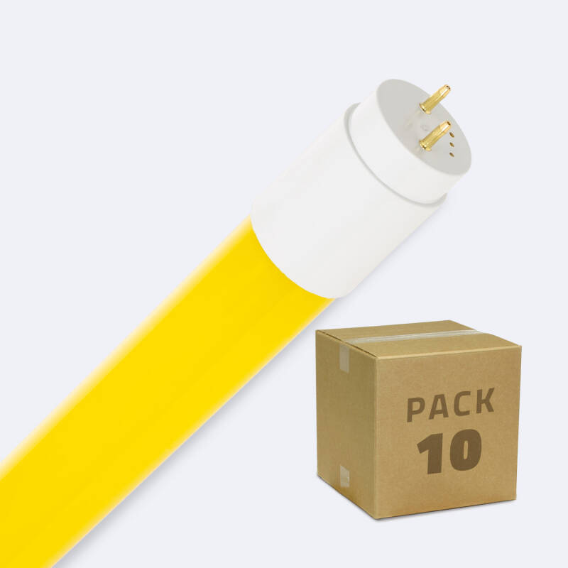 Imagem de Tubo LED T8 G13 60cm PC de Cores 9W