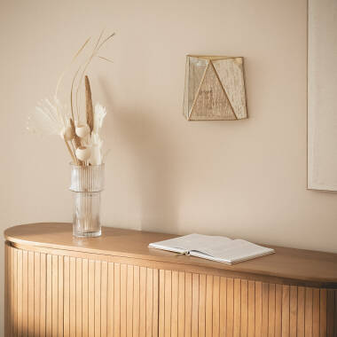 Imagen de Aplique de Pared Metal Cristal Mattina  ILUZZIA
