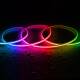 Imagem de Fita LED RGB 24V DC COB 256 LED/m 5m IP65 Largura 10mm Corte 3 cm