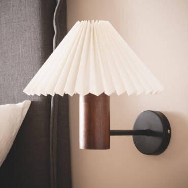 Aplique de Pared Madera Leonessa ILUZZIA