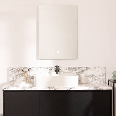Espelho Casas de Banho com Luz LED 68x48 cm Small Mason