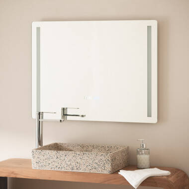 Espelho Casas de Banho com Luz LED e Anti-embaçante 60x80 cm Big Similan