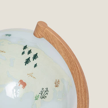 Imagen de Lámpara de Mesa Bola Mundo