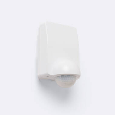 Sensor de Movimento PIR Crespuscular 240º Exterior IP65 con Comando