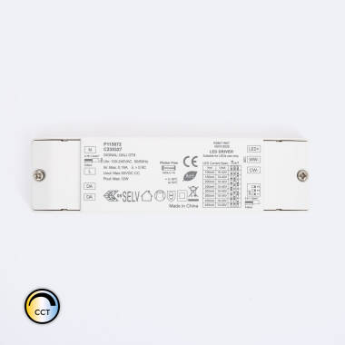 Driver Regulable DALI CCT 10-42V DC 100-450mA 12W
