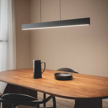 Lámpara Colgante Lineal Aluminio LED 120cm 30W CCT Wanda