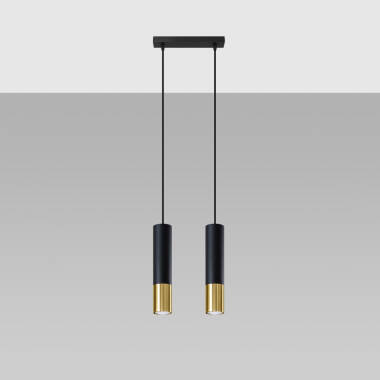 Lámpara Colgante Loopez 2 Metal SOLLUX