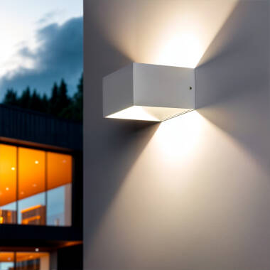Aplique de Pared LED 6W de Aluminio Iluminación Doble Cara Lico Blanco