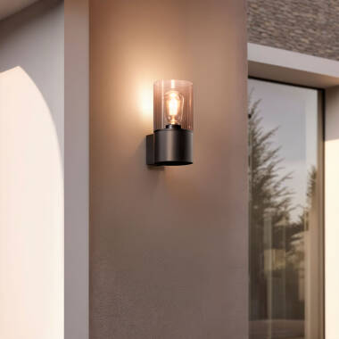 Aplique de Pared Exterior Aluminio Solok