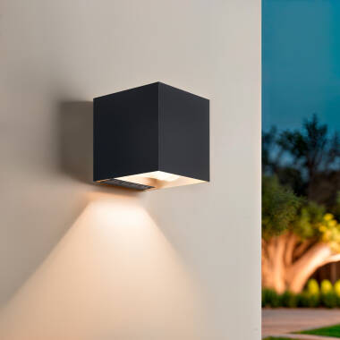 Aplique de Parede Exterior Solar LED Alumínio Denny