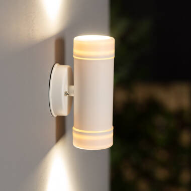Aplique de Pared Exterior Iluminación Doble Cara Satin