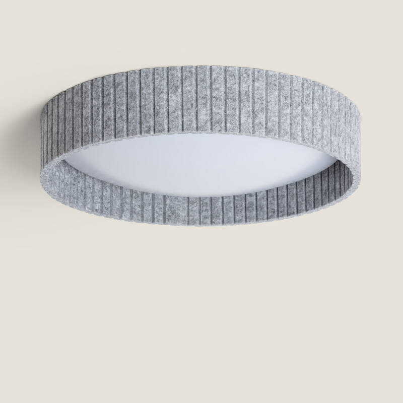 Imagem de Plafon LED 24W Circular Feltro Ø500 mm CCT Selecionável Kaptyn