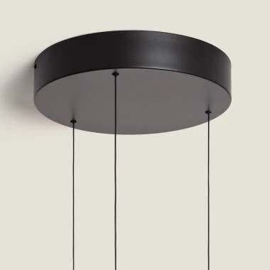Imagen de Lámpara Colgante LED 24W Regulable en Altura Metal CCT Seleccionable Shirak 3 Focos