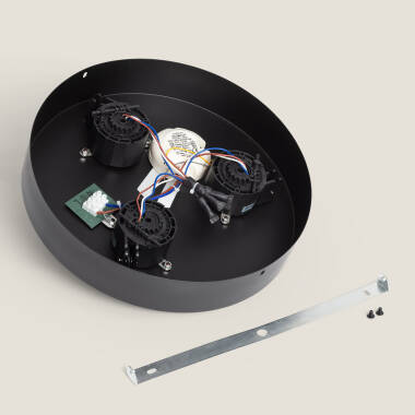 Imagen de Lámpara Colgante LED 24W Metal CCT Seleccionable Shirak 3 Focos
