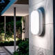 Imagem de Plafon LED 25W Oval Exterior 96x198 mm IP65 Hublot White