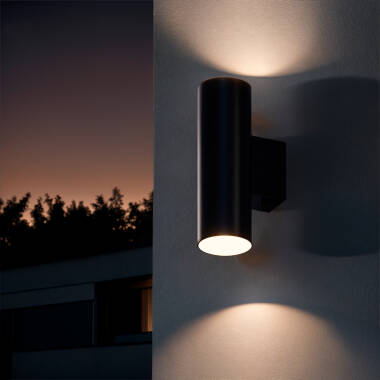Aplique de Pared Exterior Doble Cara Pimlico Antracita