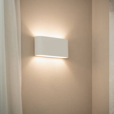 Aplique de Pared Yeso Ebin Round