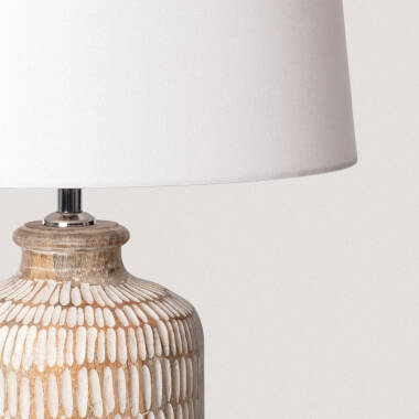 Imagen de Lámpara de Mesa Madera Govesan ILUZZIA