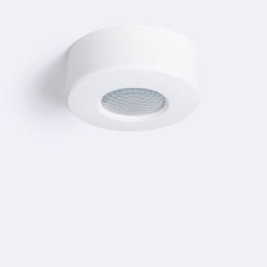 Sensor de Movimento PIR Crepuscular 180º Smart de Parede