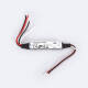 Imagem de Mini Controlador Regulador de Fita LED Monocor 12/24V DC compatível com controlo RF e Botão de Pressão 