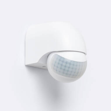 Sensor de Movimiento PIR Crepuscular 180º Smart de Pared Exterior IP44
