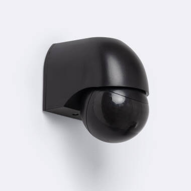 Sensor de Movimiento PIR Crepuscular 180º Smart de Pared Exterior IP44