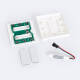 Imagen de Controlador Regulador Tira Digital 12/24V DC + Mando RF 6 pulsadores