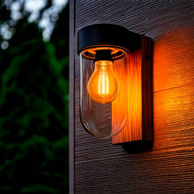 Aplique de Parede Exterior Solar LED 1,5W Alumínio Enzo