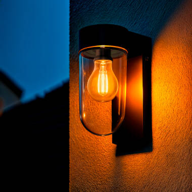 Aplique de Parede Exterior Solar LED 1,5W Alumínio Enzo