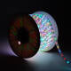 Imagem de Mangueira LED Redonda 220V RGB 36 LED/m Rolo 50m Corte 100cm IP65