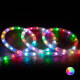 Imagem de Mangueira LED Redonda 220V RGB 36 LED/m Rolo 50m Corte 100cm IP65