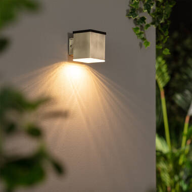 Aplique de Parede Exterior Solar LED de Alumínio Jafaro