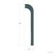 Imagen de Moldura Rodapié Pasacables 2m Bend