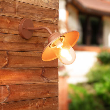 Candeeiro de Parede Exterior Metal Perth