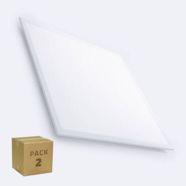Fotografía del producto: Pack de 2 Panel LED 60x60 cm 40W 4000lm